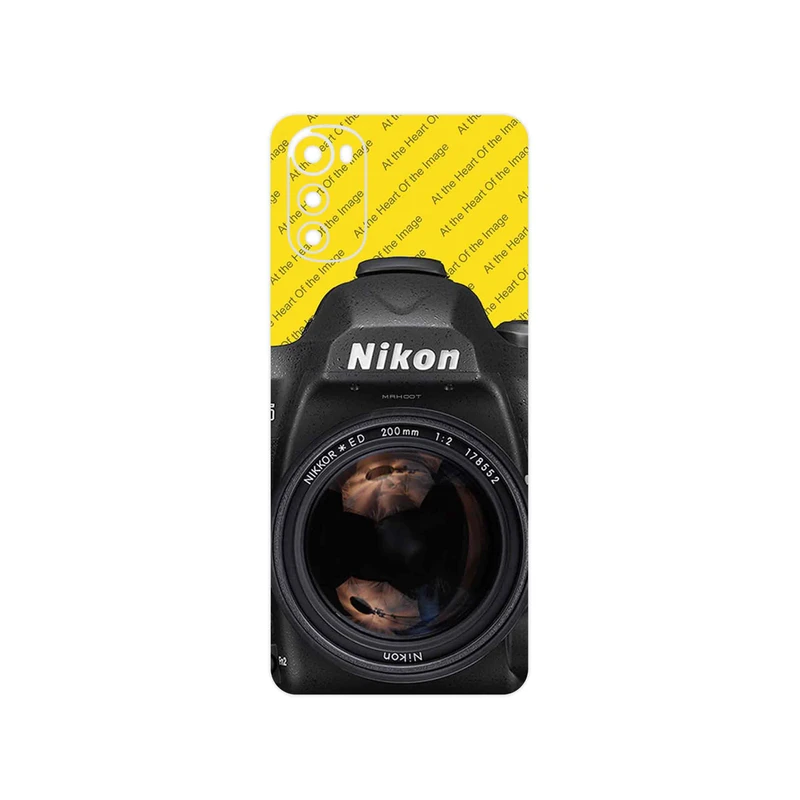 برچسب پوششی ماهوت مدل Nikon_Logo مناسب برای گوشی موبایل موتورولا Moto E32s