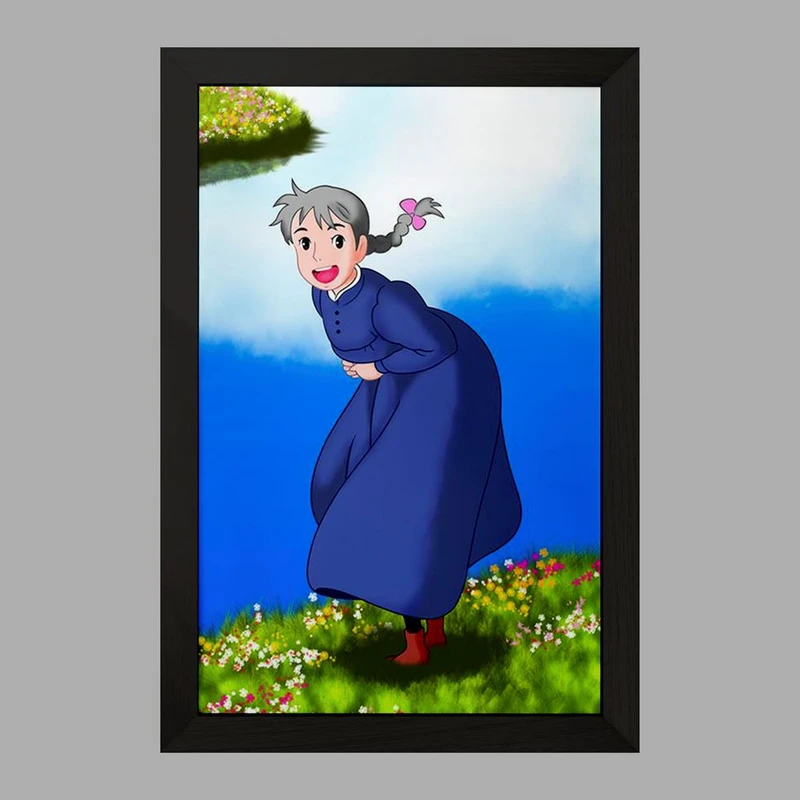 تابلو خندالو مدل سوفی انیمه قلعه متحرک هاول  کد 12892