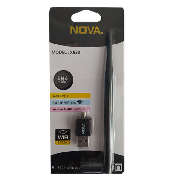 کارت شبکه USB نوا مدل X-830