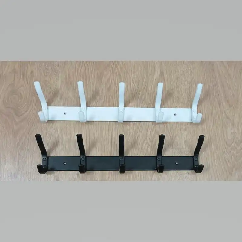 آویز لباس مدل دیواری پنج شاخه