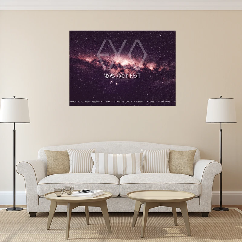 پوستر طرح EXO کد 431