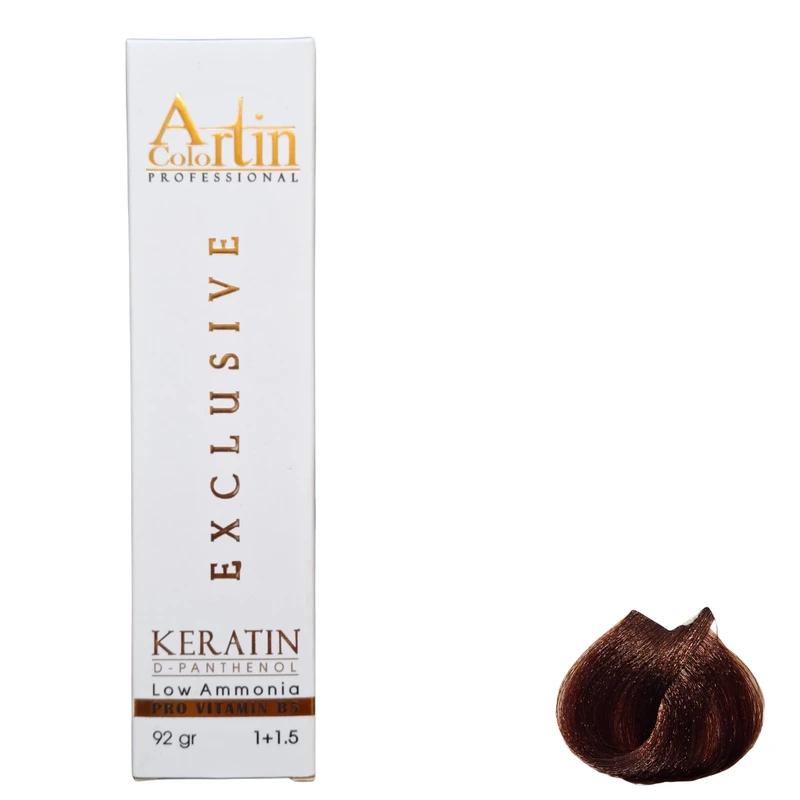 رنگ مو آرتین شماره cf3 حجم 100 میلی‌لیتر رنگ دارچینی