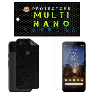 Multi Nano X-SFG Screen Protector For Google Pixel 3A with back skin
