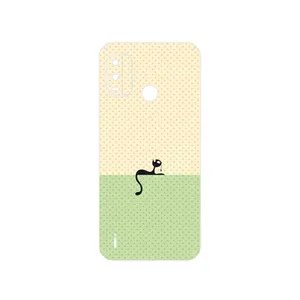 MAHOOT Minimal Internet Cat Icon Cover Sticker for Nokia G11 Plus