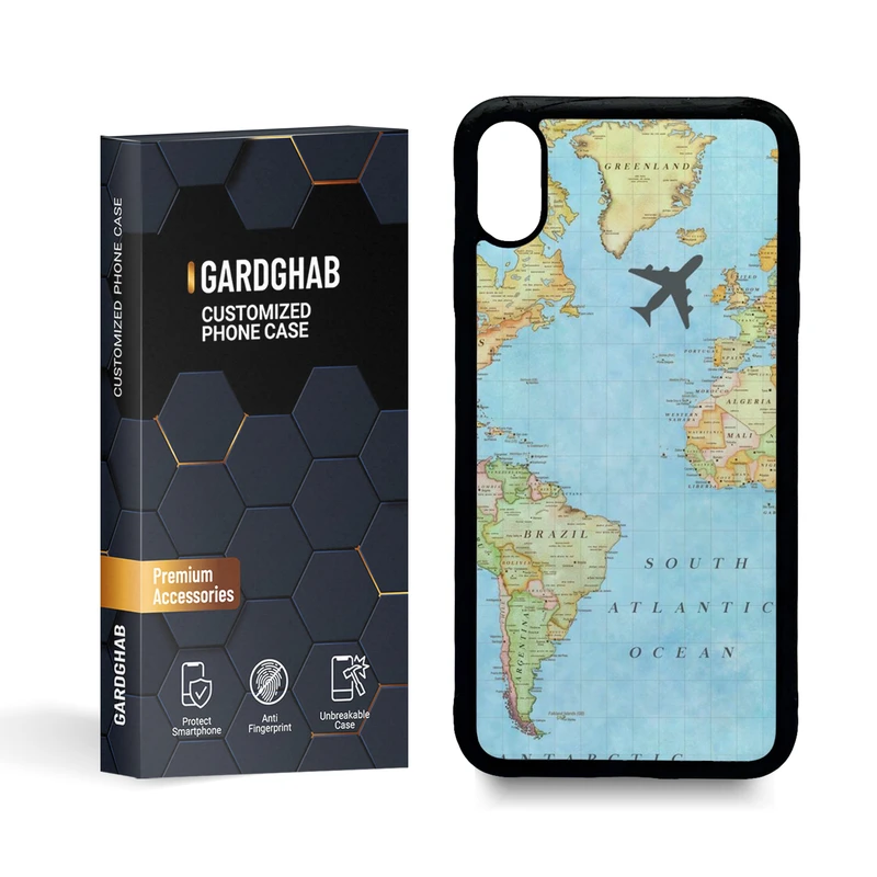 کاور گارد قاب مدل ساده مناسب برای گوشی موبایل اپل iphone xs max