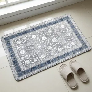 پادری مدل رویه مخمل طرح فرش کد S213 سایز 75x45 سانتی متر