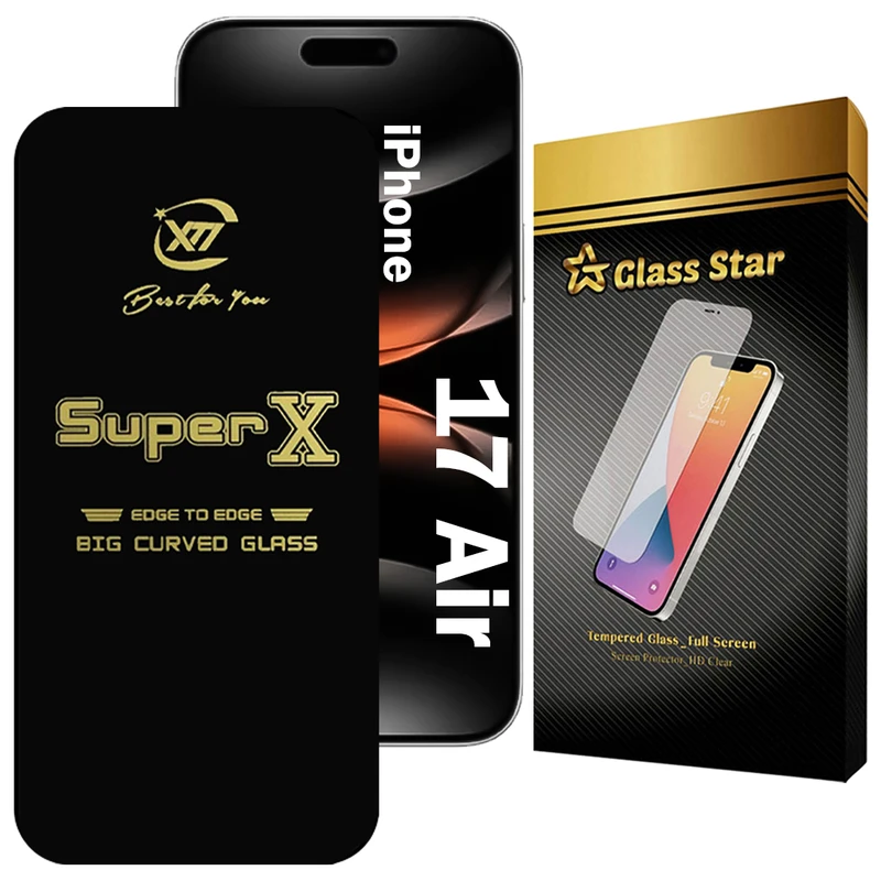 محافظ صفحه نمایش گلس استار مدل SUPXG20 مناسب برای گوشی موبایل اپل iPhone 17 Air