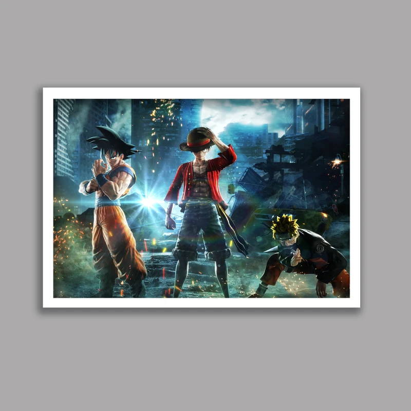 تابلو مدل انیمه وان پیس One Piece کد LA-G10502