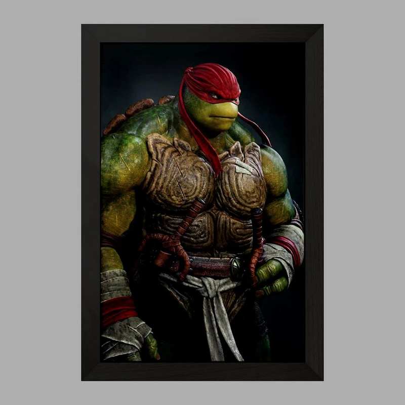 تابلو خندالو مدل رافائل لاکپشت های نینجا  کد 13224