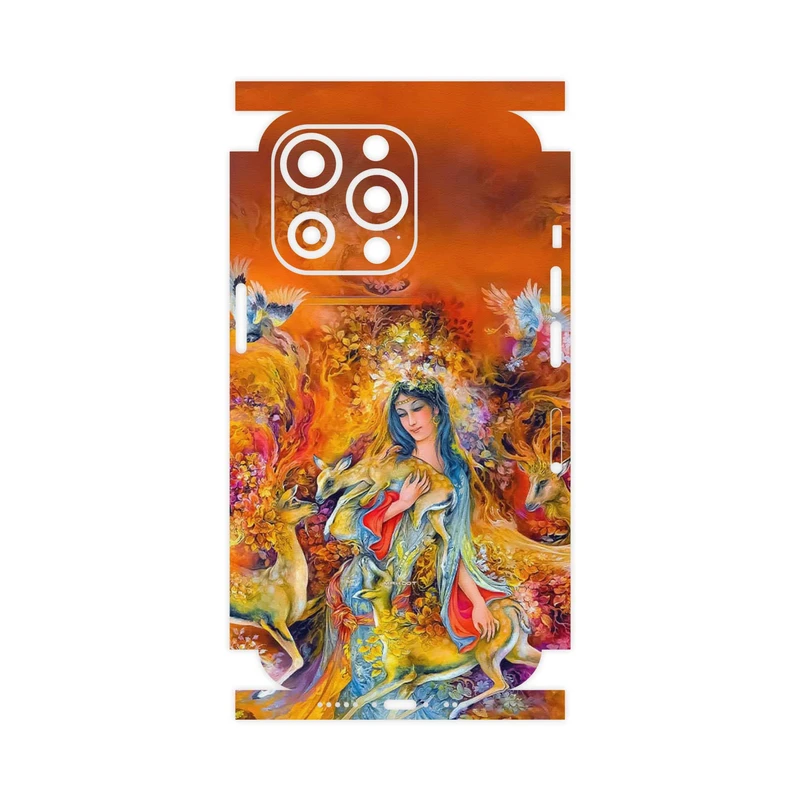 برچسب پوششی ماهوت مدل Persian miniature 2-FullSkin مناسب برای گوشی موبایل اپل iphone 13 Pro