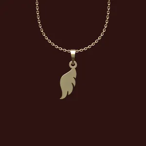 گردنبند طلا 18 عیار زنانه مدوپد مدل پر کد X2-1-1111