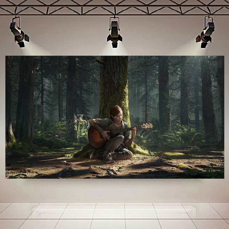 پوستر پارچه ای مدل چرم مخمل طرح گیم The Last of Us کد AR2270 پوستر پارچه ای مدل چرم مخمل طرح گیم The Last of Us کد AR2270