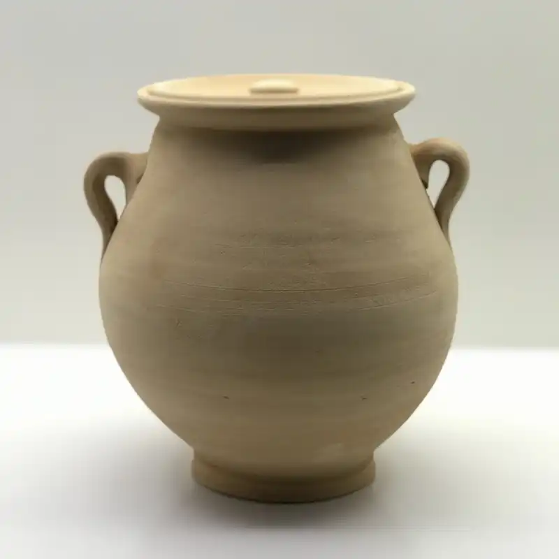 ظرف سفالی خام مدل کوزه کد Mast100