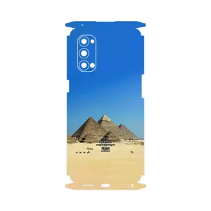 MAHOOT Pyramids of Egypt-FullSkin Cover Sticker for Oppo Reno4 Pro 5G