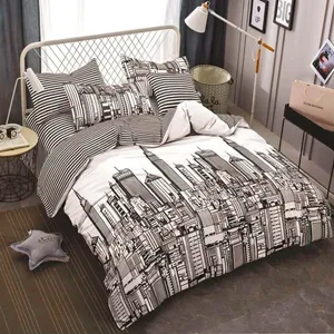 سرویس روتختی دریم مدل NEW YORK کد 4PCS یک نفره چهار تکه