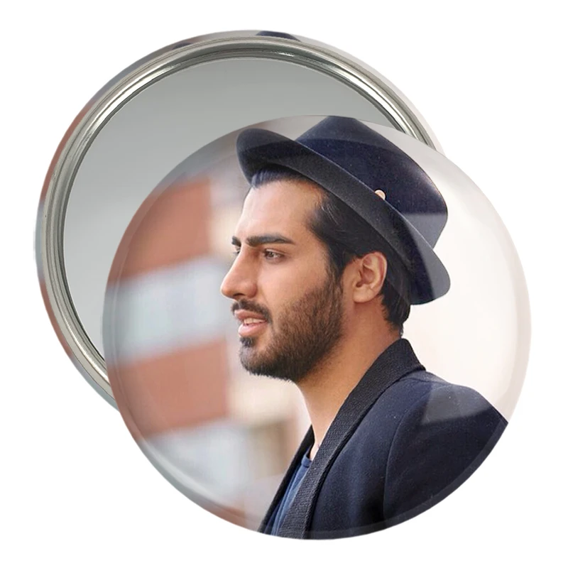 آینه جیبی خندالو مدل رهام هادیان ماکان بند  کد 2540