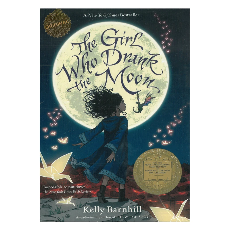 کتاب The Girl Who Drank The Moon اثر Kelly Barnhill انتشارات مات