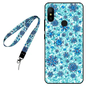 Megafone Snow Flake 0014 Cover For Xiaomi Mi 8 SE Mobile Neckband 