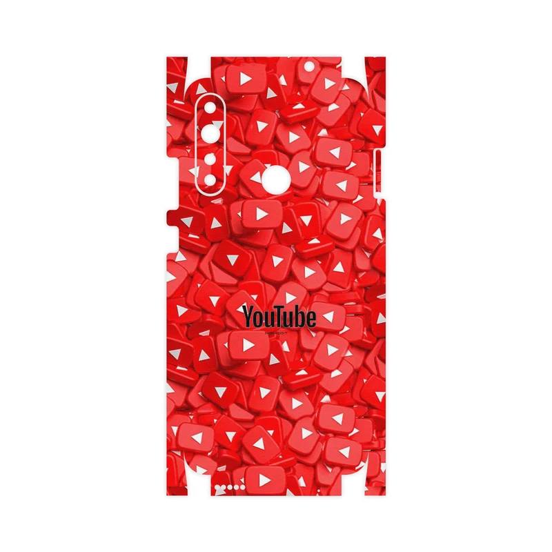 برچسب پوششی ماهوت مدل Youtube-FullSkin مناسب برای گوشی موبایل جی پلاس P10 Plus