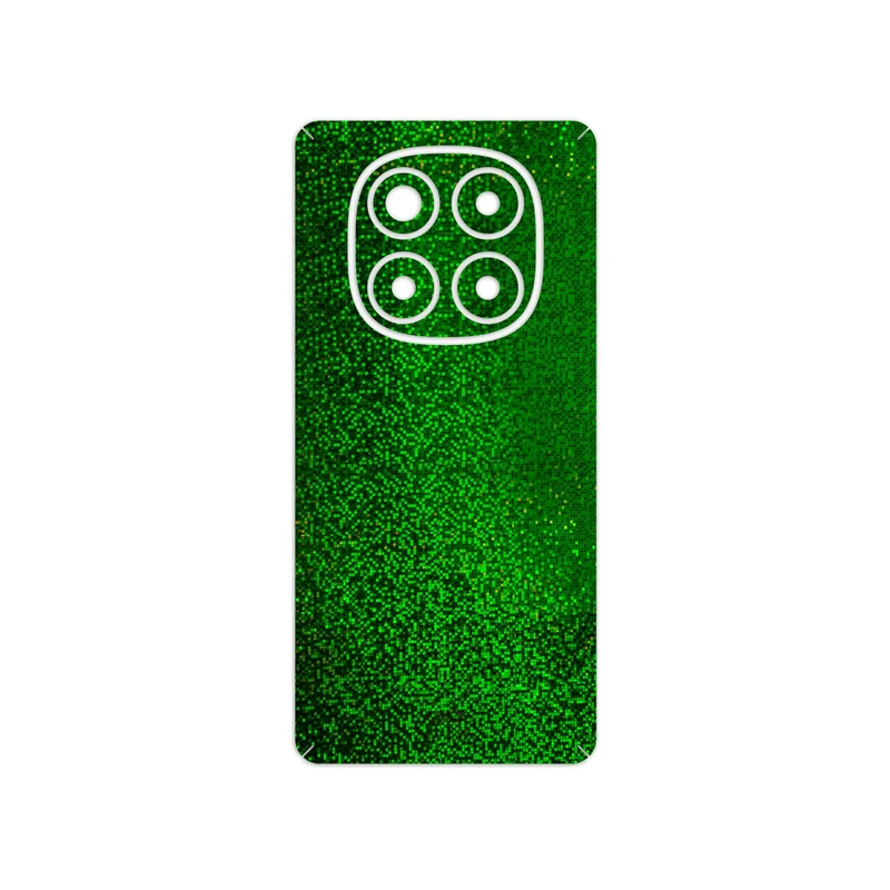 برچسب پوششی ماهوت مدل Green-Holographic مناسب برای گوشی موبایل شیائومی Redmi Note 14 Pro 4G