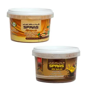 کره بادام زمینی رژیمی ساده و شکلاتی اسپراس - 250 گرم بسته 2 عددی