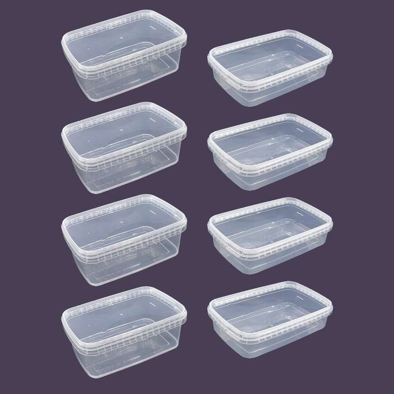 ظرف نگهدارنده مدل فریزری کد 700cc-1200cc بسته 8 عددی