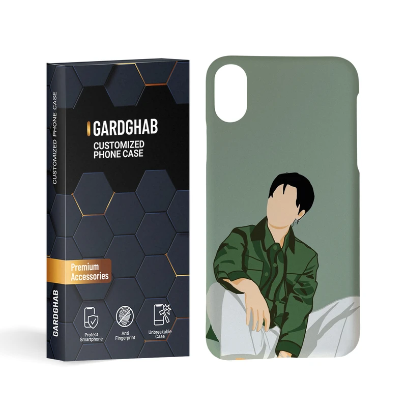      کاور گارد قاب مدل پسرانه مناسب برای گوشی موبایل اپل iphone x / xs