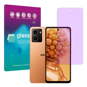 Glass Pro Eye Care model purple filter screen protector suitable for HMD Pulse Plus Mobile phone 