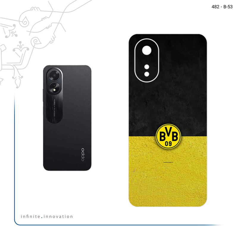 برچسب پوششی ماهوت مدل Borussia Dortmund FC مناسب برای گوشی موبایل اپو A38