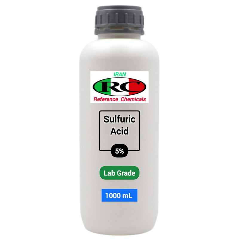 اسید سولفوریک رفرنس کمیکالز مدل 5 درصد حجم 1000 میلی لیتر