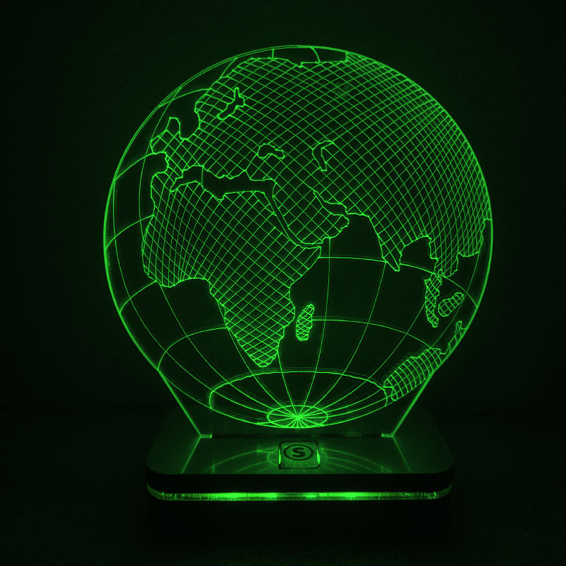 چراغ خواب طرح کره زمین مدل هفت رنگ کد 1100 چراغ خواب طرح کره زمین مدل هفت رنگ کد 1100