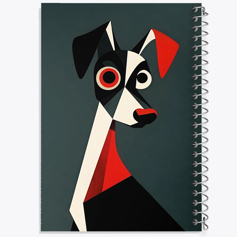 دفتر نقاشی 50 برگ خندالو طرح سگ (Dog) کد N5884