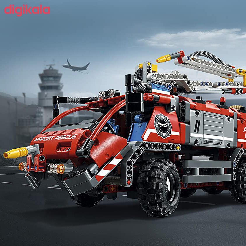 لگو سری Technic مدل Airport Rescue Vehicle 42068 main 1 6