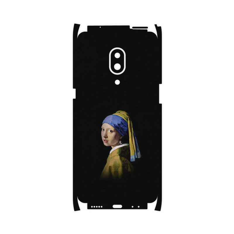 برچسب پوششی ماهوت مدل Girl with a Pearl Earring of Vermeer-FullSkin مناسب برای گوشی موبایل لنوو Z5 Pro