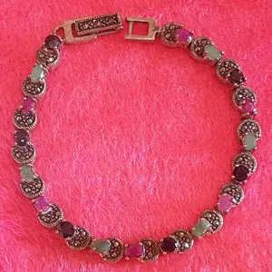 دستبند نقره زنانه مدل p1033