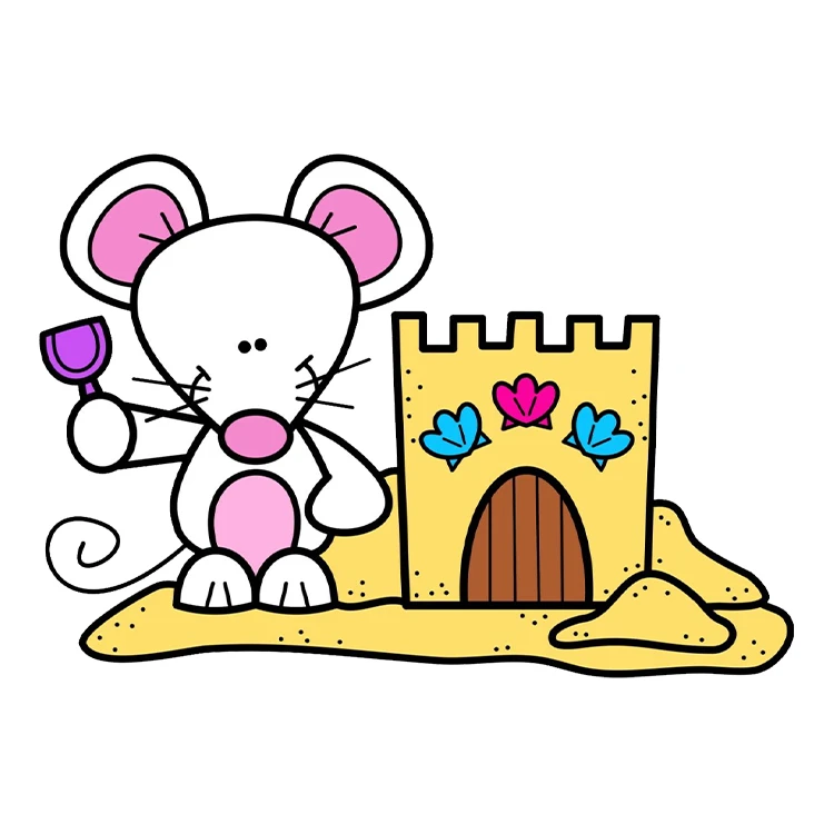 استیکر پارچه و لباس پاد آفرین مدل کارتونی کد S566