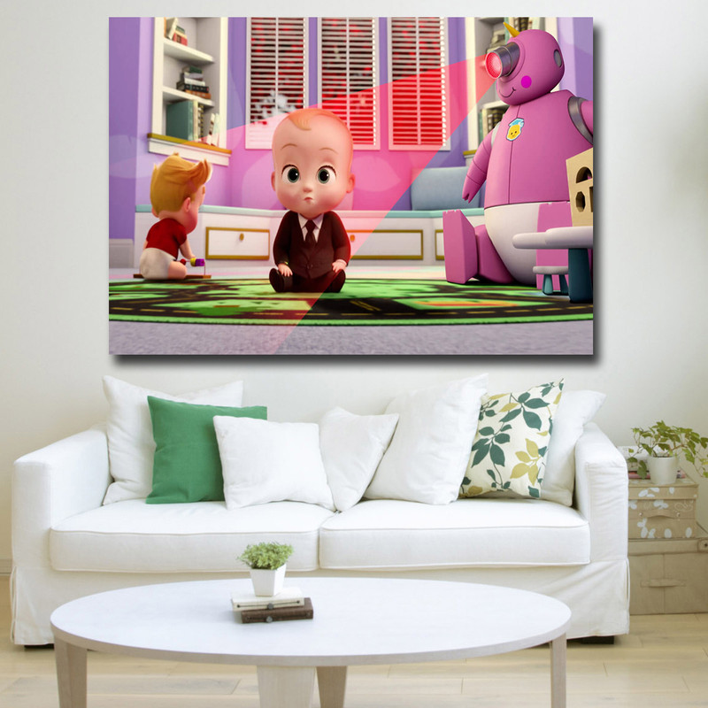  تابلو کودک و نوزاد مدل بچه رئیس کد 28