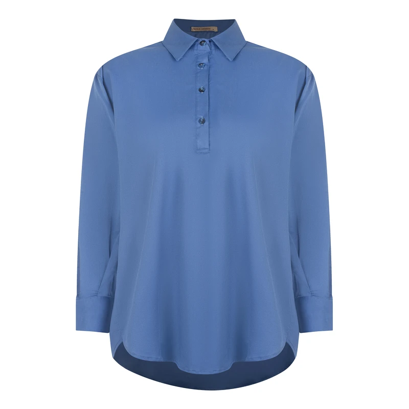 بلوز آستین بلند زنانه پاتن جامه مدل جلوبسته 102231030140279 