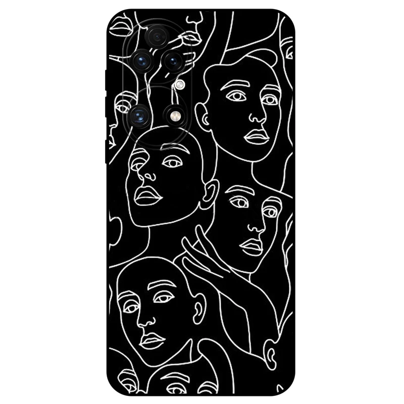 کاور مگافون طرح دخترانه مدل 7762 مناسب برای گوشی موبایل هوآوی P50 / P50E