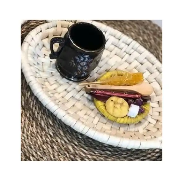 سبد حصیری مدل کپوبافی کد AJR25