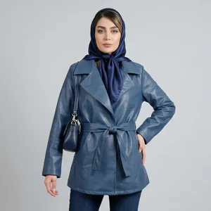 کت چرم زنانه السانا مدل جانیس کد 2411