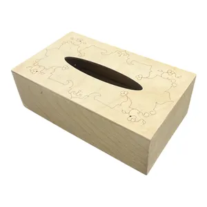 جعبه دستمال کاغذی مدل گلستان