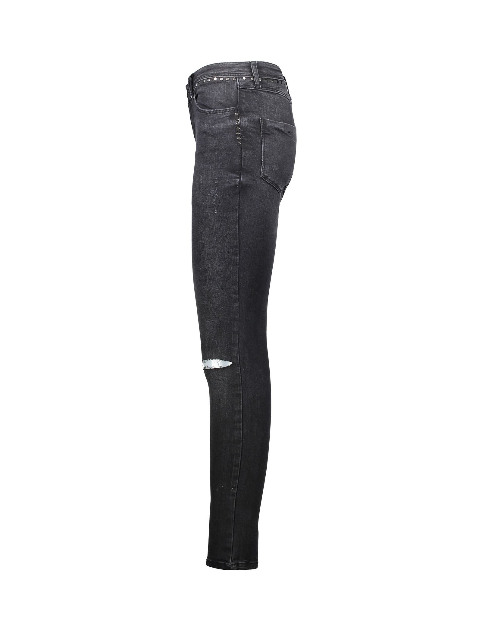 شلوار جین زنانه توییست مدل TW61600180501 - مشکی - 3
