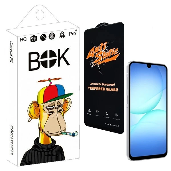 محافظ صفحه نمایش بوک مدل ANTISTATIC VIZARD مناسب برای گوشی موبایل سامسونگ GALAXY A56 / S23FE