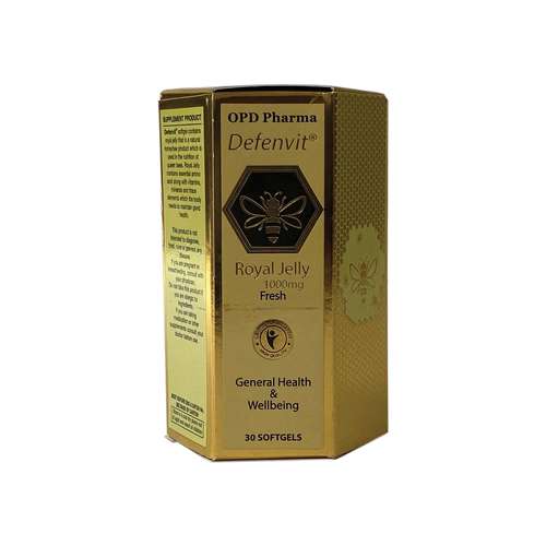 کپسول رویال ژلی دفن ویت او پی دی فارما بسته 30 عددی