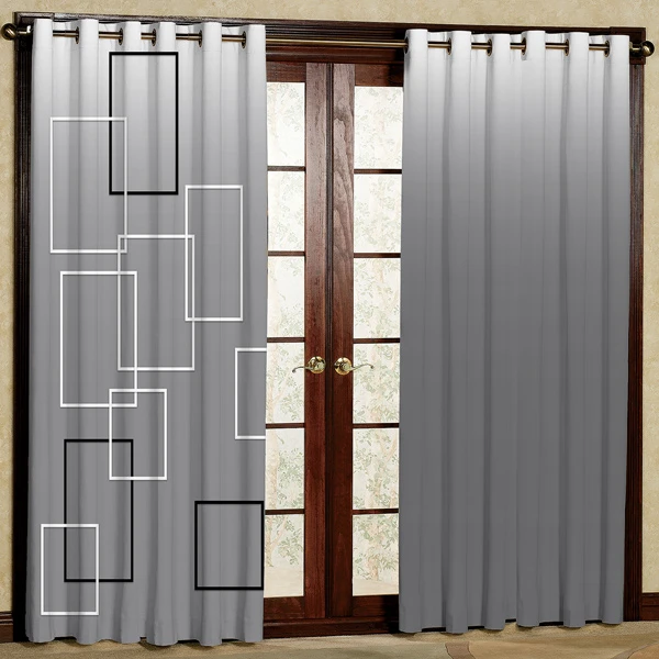 پرده مدل مخمل پانچی کد 7727 سایز 280x140 سانتی متر