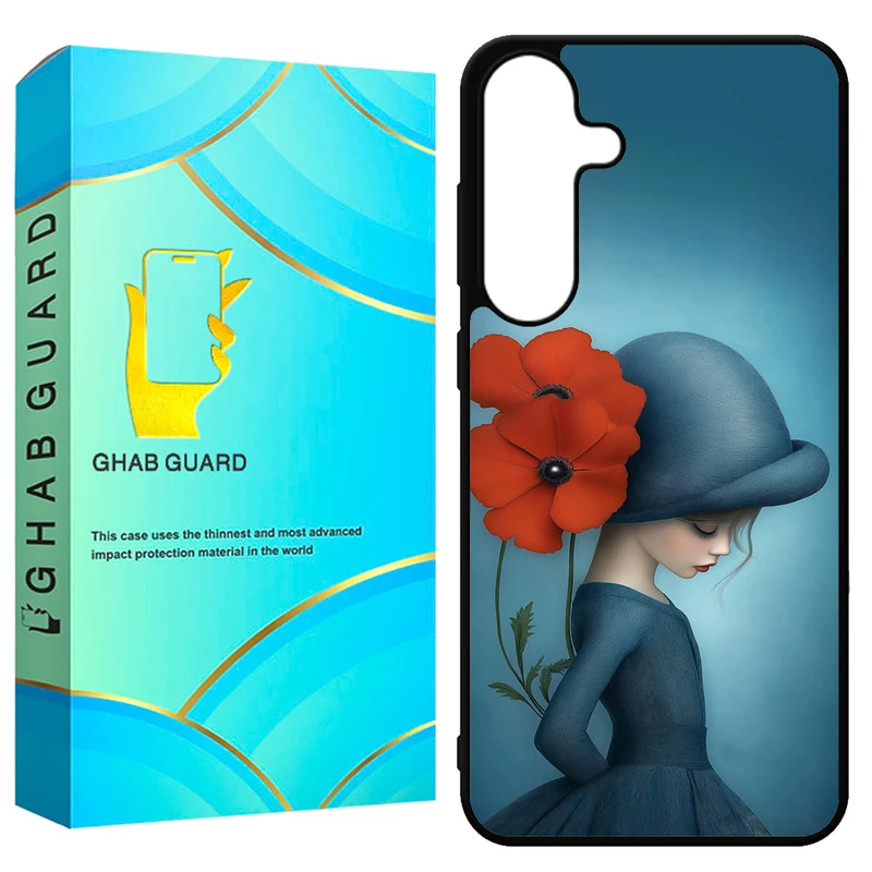 کاور قاب گارد طرح دختر مدل GCHPS24 مناسب برای گوشی موبایل سامسونگ Galaxy S24
