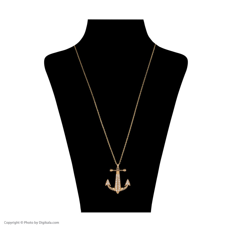 گردنبند طلا 18 عیار زنانه مایا ماهک مدل MM1206 گردنبند طلا 18 عیار زنانه مایا ماهک مدل MM1206