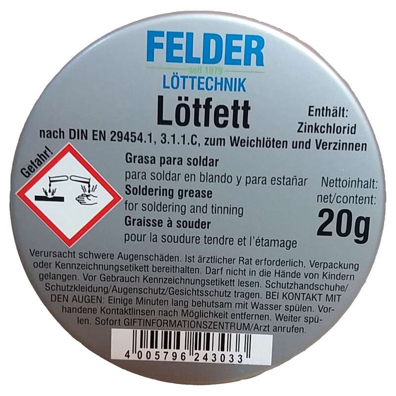 روغن لحیم فلدر مدل 20g