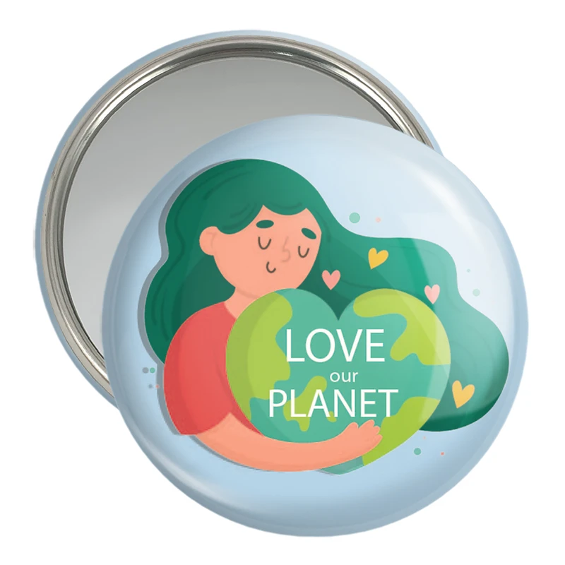 آینه جیبی خندالو مدل حمایت از محیط زیست کد 25891